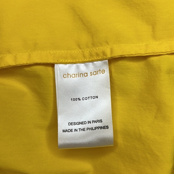 CHARINA SARTE Mila Tunic Dress In Mango Size XS - Picture 13 of 13